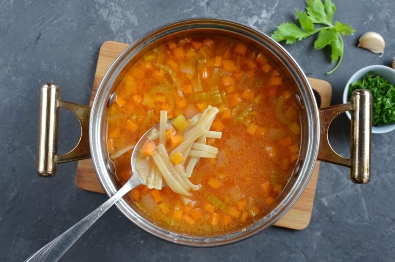 Step 4 - Spaghetti Soup