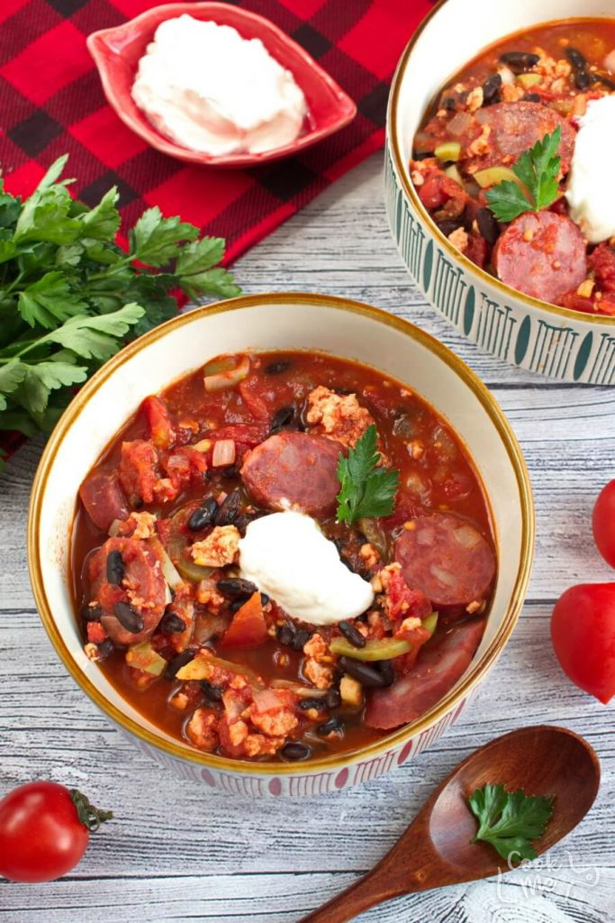 Spicy chili with a difference