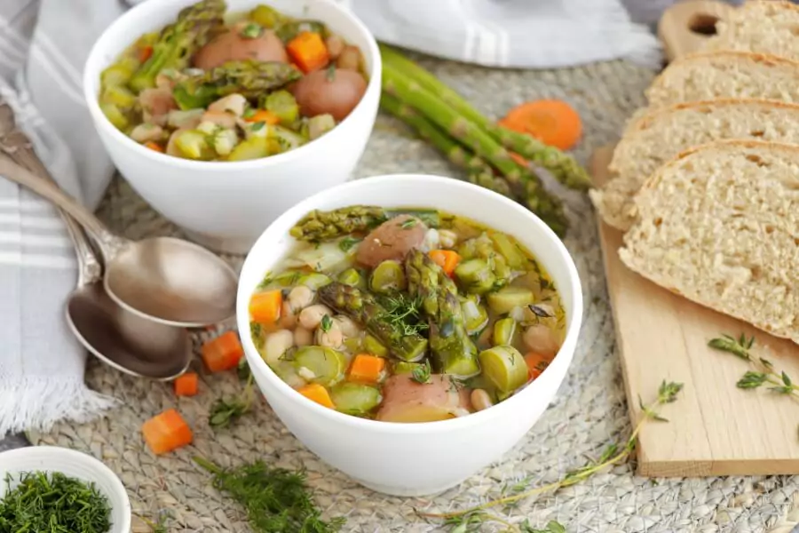 Spring Minestrone Recipe-How to Cook Spring Minestrone-Spring Minestrone Soup