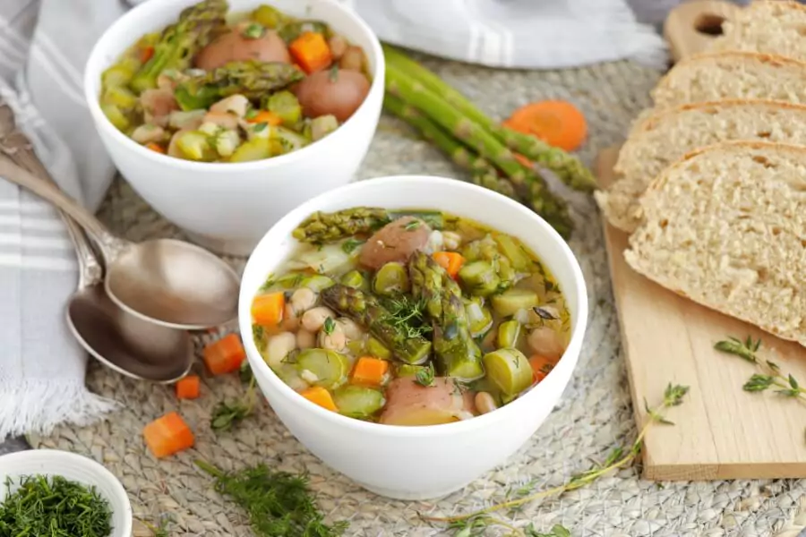 Vegan Spring Minestrone