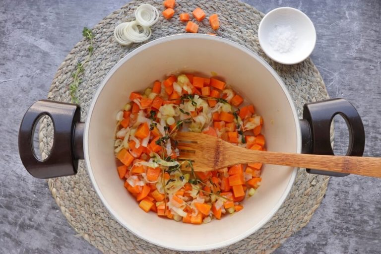 Step 1 - Vegan Spring Minestrone
