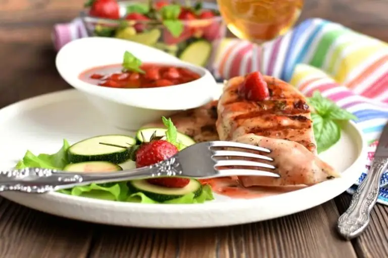 Step 7 - Strawberry Mint Chicken