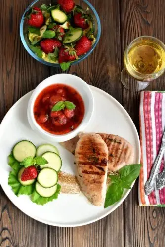 Strawberry Mint Chicken