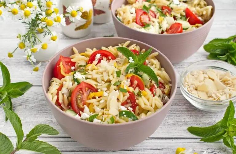 Step 7 - Summer Orzo with Mint