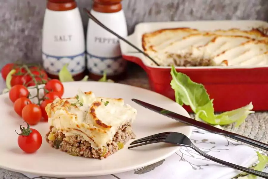 The Best Keto Shepherd’s Pie with Cauliflower Topping