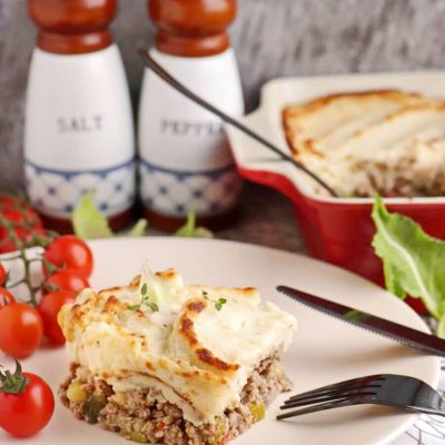 The Best Keto Shepherd's Pie Recipe-How to Make Keto Shepherd's Pie-Keto Shepherd's Pie with Cauliflower Mash and Cheese
