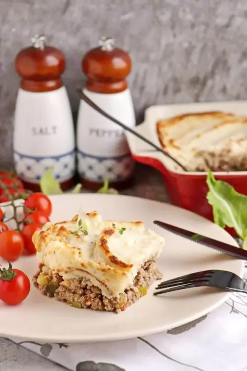 The Best Keto Shepherd’s Pie with Cauliflower Topping