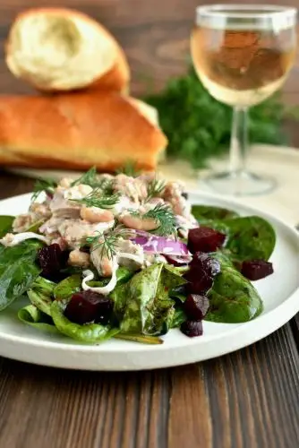 Tuna, White Bean and Dill Salad