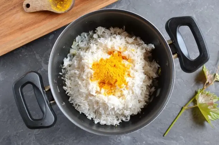 Step 2 - Vegan Turmeric Coconut Basmati Rice