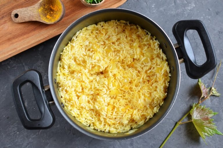 Vegan Turmeric Coconut Basmati Rice Recipe Cook.me Recipes