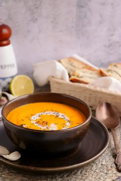 Vegan Carrot Ginger Soup