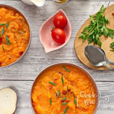 Vegan Carrot and Sweet Potato Soup Recipe-Carrot Sweet Potato Soup-Creamy Carrot Sweet Potato Soup