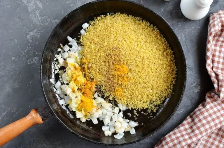 Step 3 - Vegan Fresh Mint & Lemon Bulgur Pilaf