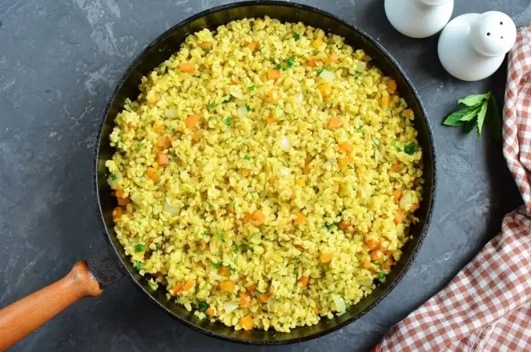 Step 6 - Vegan Fresh Mint & Lemon Bulgur Pilaf
