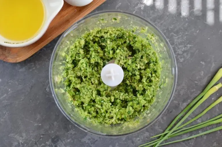 Step 2 - Vegan Garlic Scape and Swiss Chard Pesto