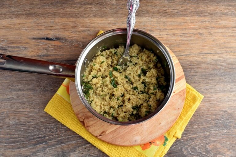 Step 4 - Vegan Gluten Free Lemon Herb Quinoa