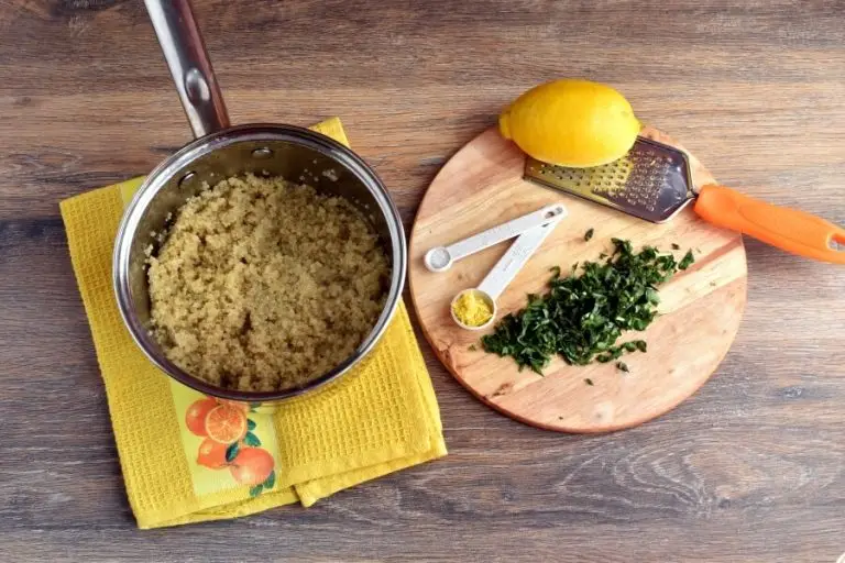 Step 3 - Vegan Gluten Free Lemon Herb Quinoa