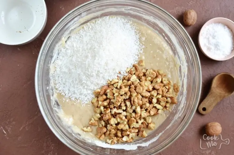 Step 5 - Walnut Coconut Applesauce Coffee Cake