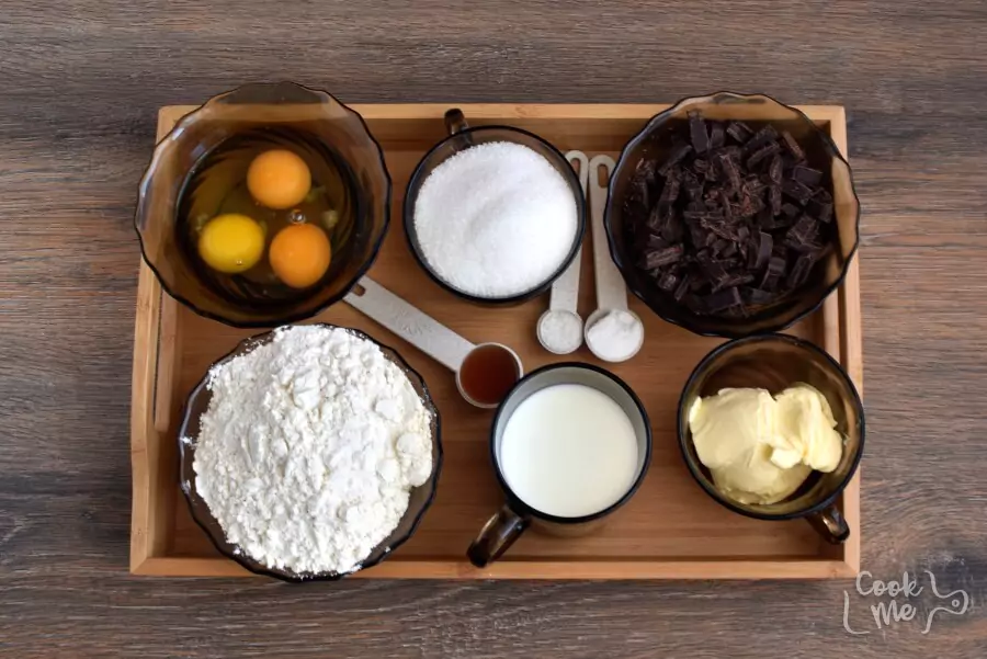 Ingredients for Wellesley Fudge Cake