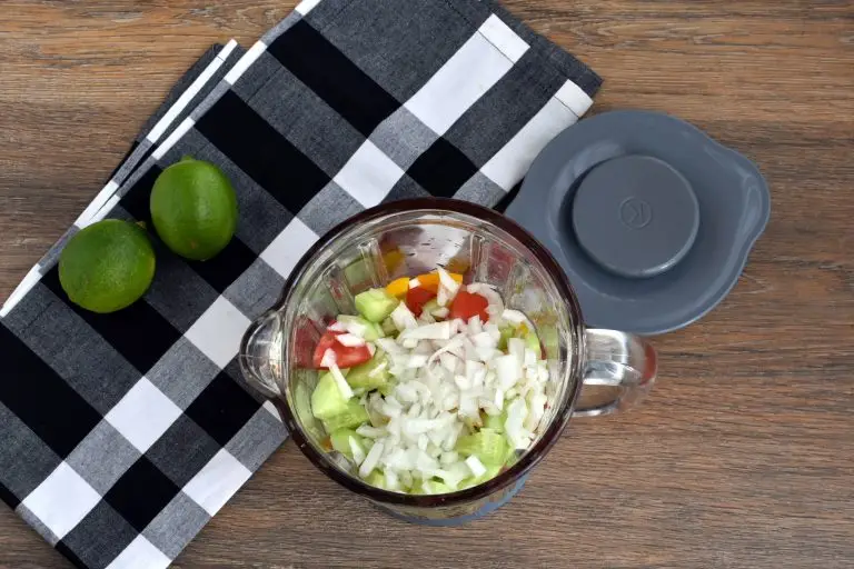 Step 6 - Low Carb Gazpacho with Lime Chicken