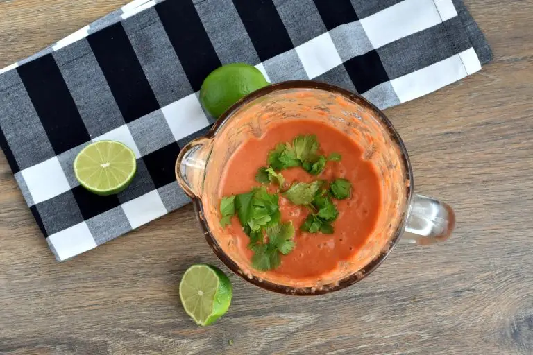 Step 8 - Low Carb Gazpacho with Lime Chicken