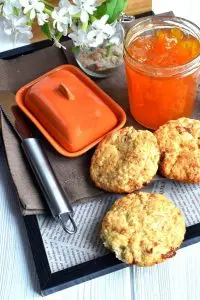 Apricot Coconut Scones