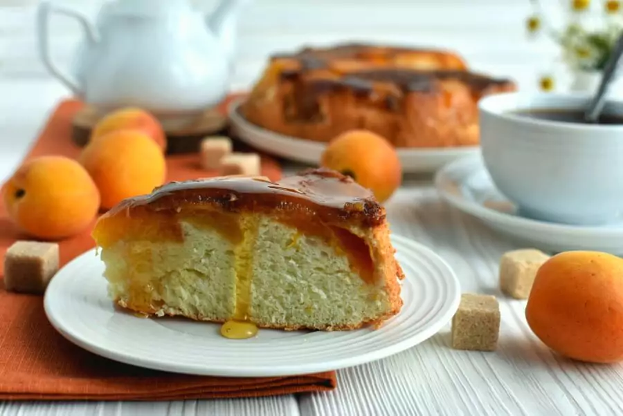 Apricot Upside-Down Cake