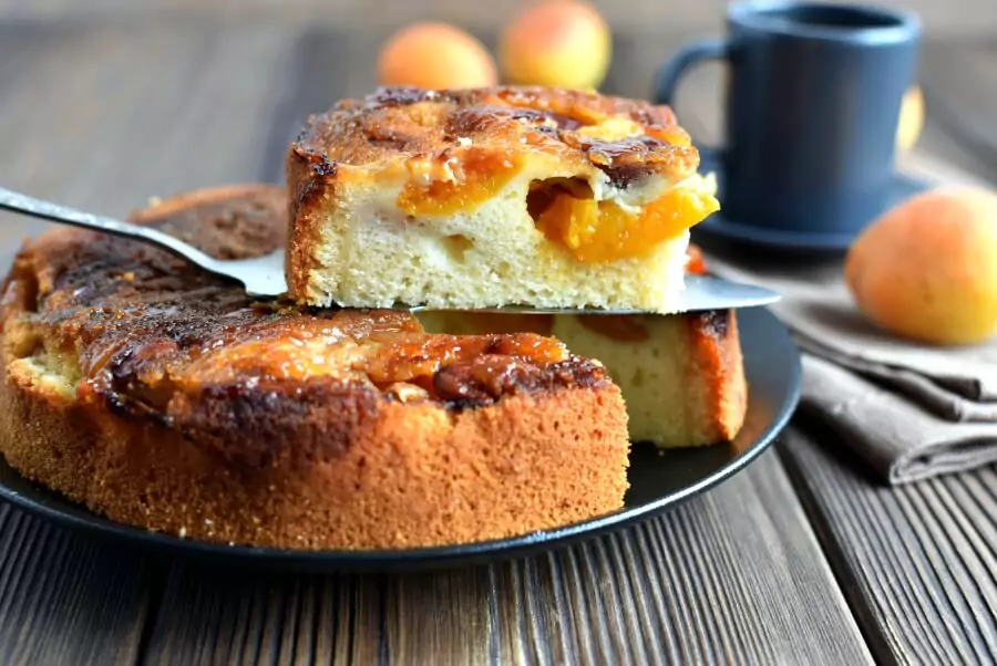 Apricot Butter Cake