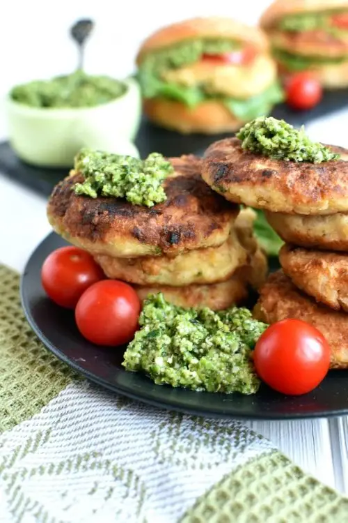 Cauliflower Rice Cakes