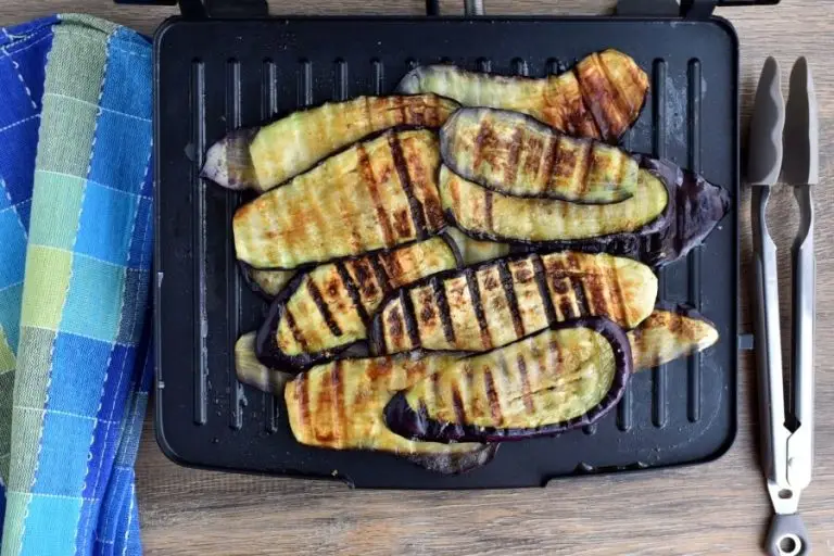 Step 4 - Cayenne Grilled Eggplant with Fresh Tomato Salad