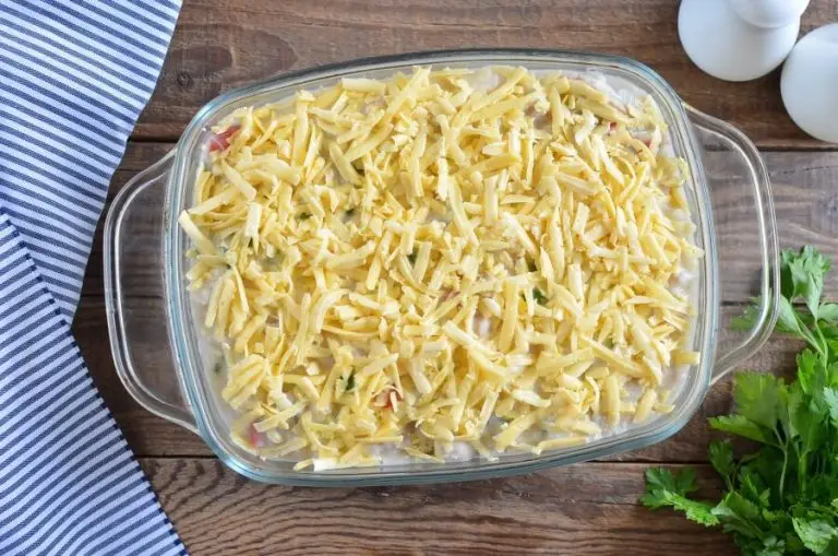 Step 8 - Cheddar Chicken and Rice Casserole