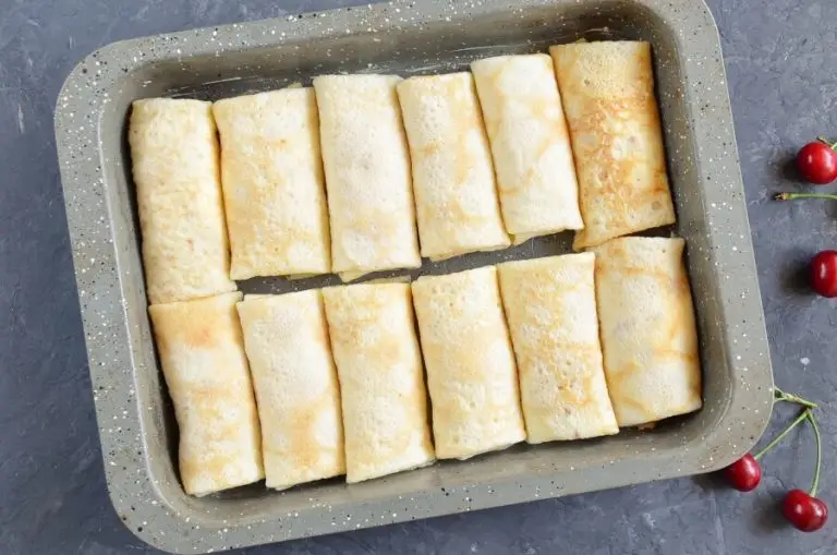 Step 6 - Cherry Cheese Blintzes