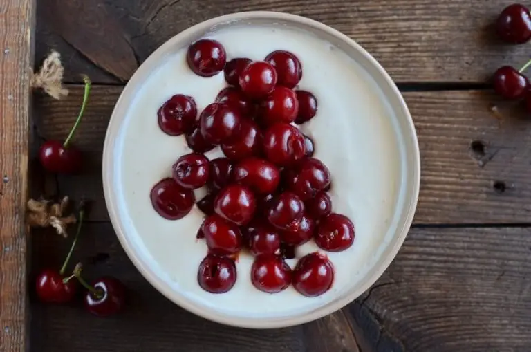 Step 3 - Cherry Cheesecake Frozen Yogurt