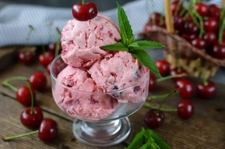 Step 7 - Cherry Cheesecake Frozen Yogurt