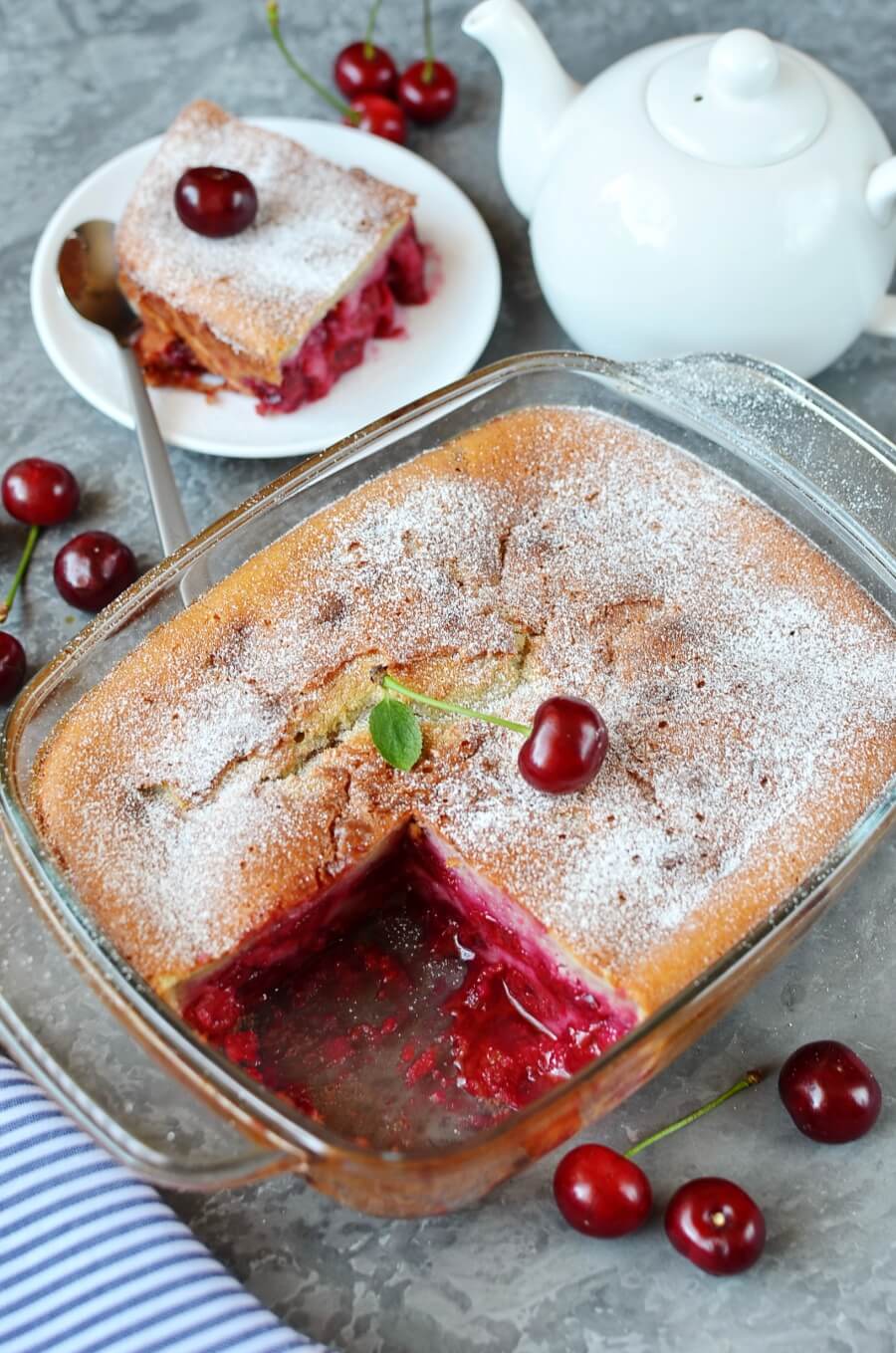 Cherry Clafoutis Recipe - COOK.ME