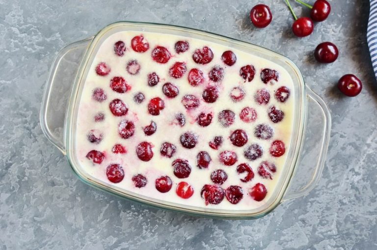 Step 4 - Cherry Clafoutis