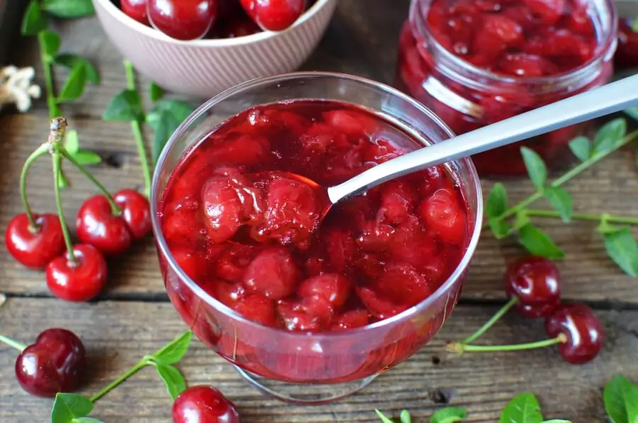 Cherry and Cinnamon Conserve