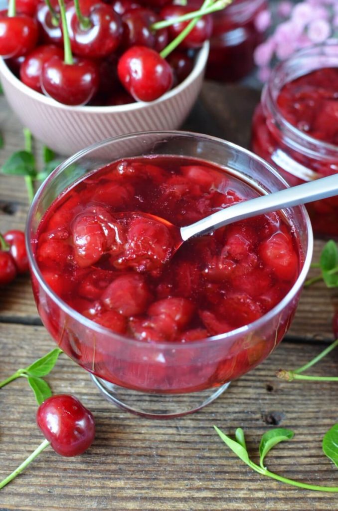 Sweet and Spicy Cherry Jam