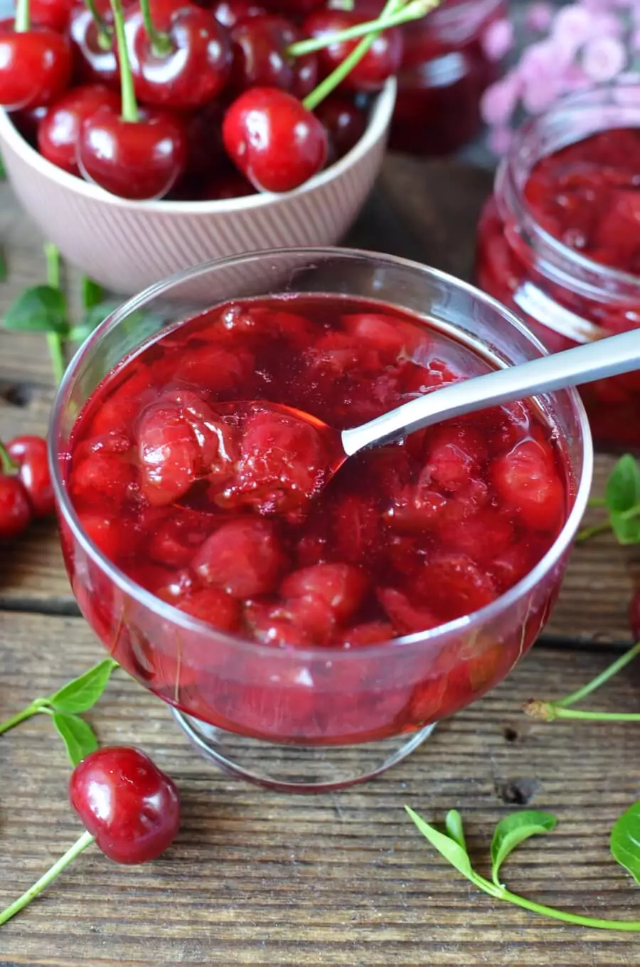 Cherry and Cinnamon Conserve