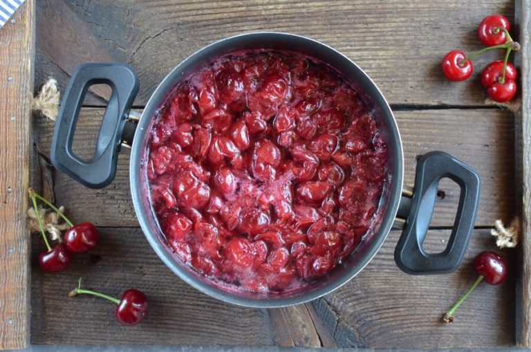 Step 2 - Cherry and Cinnamon Conserve