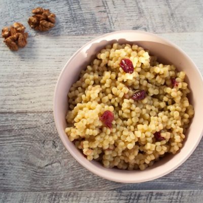 Vegan Cherry and Leek Couscous recipe - step 1