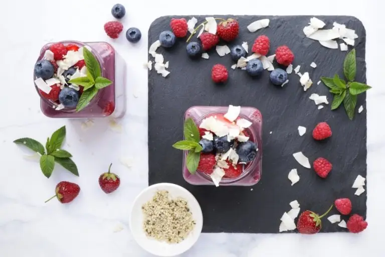 Step 5 - Chia, Acai and Strawberry Layered Breakfast Jar