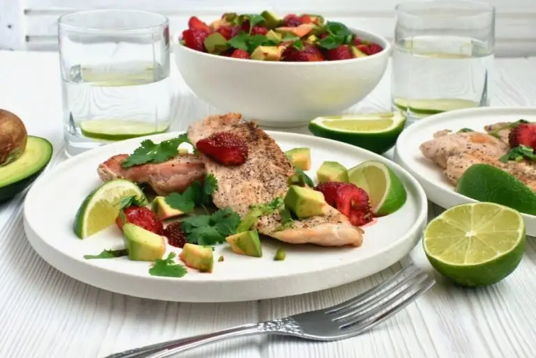 Step 5 - Chicken Cutlets with Strawberry-Avocado Salsa