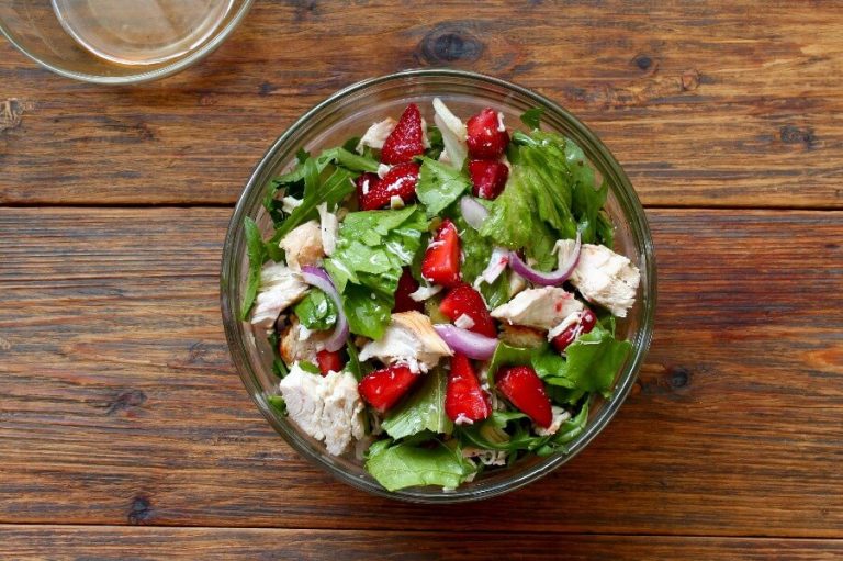 Step 2 - Healthy Chicken and Strawberry Salad