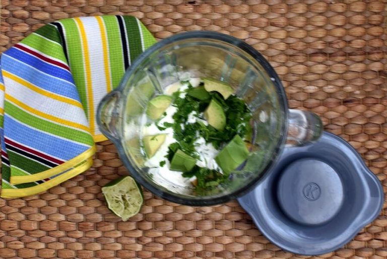 Step 1 - Chicken Tostadas with Avocado Sauce