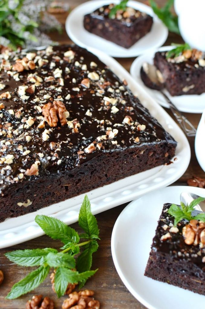 Huge in Size and Healthy with Zucchini Chocolate Cake
