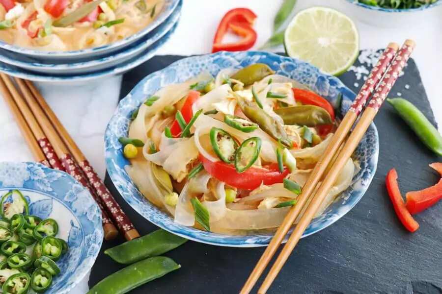 Coconut Curry Chicken Soup