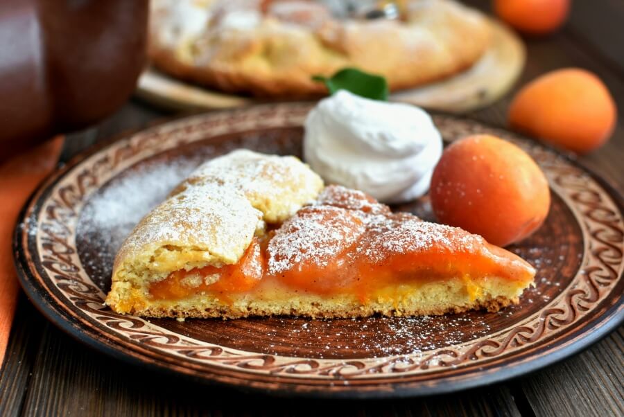 Country Apricot Tart Recipe-How To Make Country Apricot Tart-Delicious Country Apricot Tart
