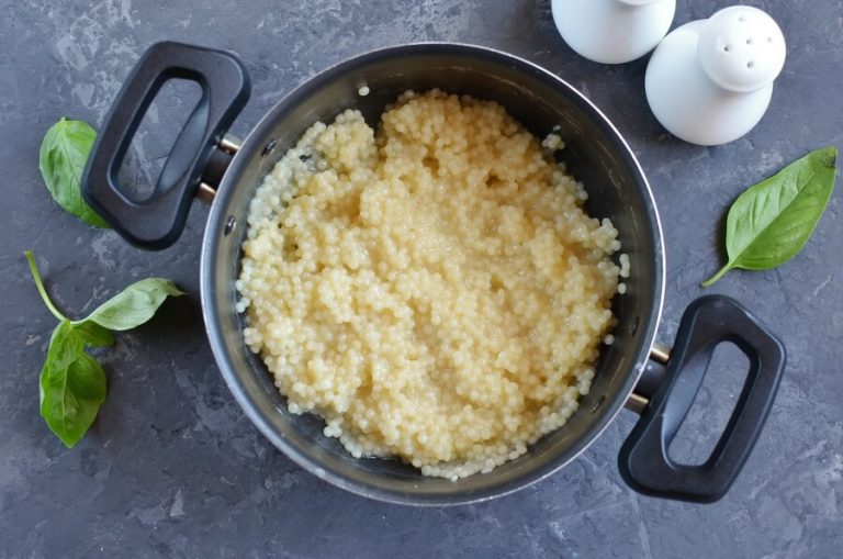 Step 1 - Couscous and Cucumber Salad