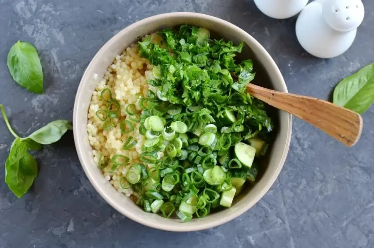 Step 3 - Couscous and Cucumber Salad